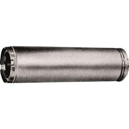 AMERI-VENT Pipe Chimney Insulated 12In Ss 6HS-12